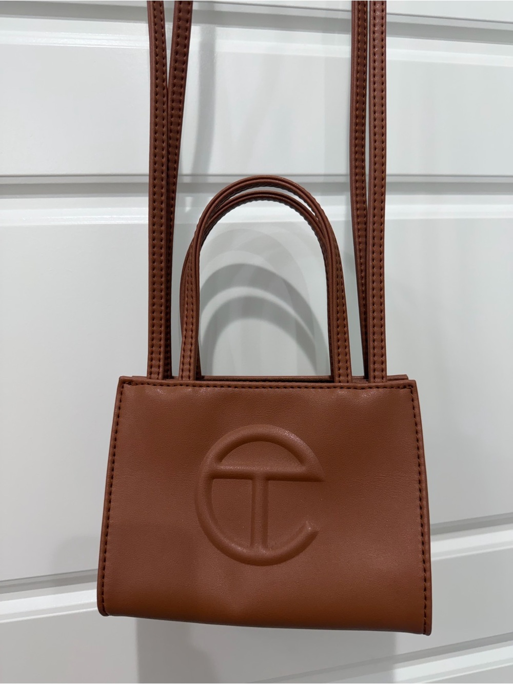 Telfar Small Shopping Bag - Tan